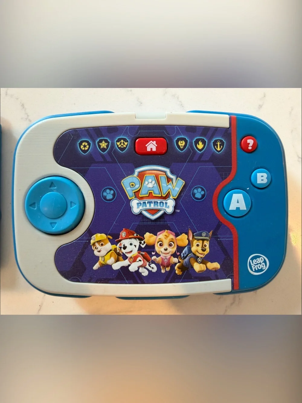 LeapFrog Paw Patrol Portable Handheld Game Console - Blue